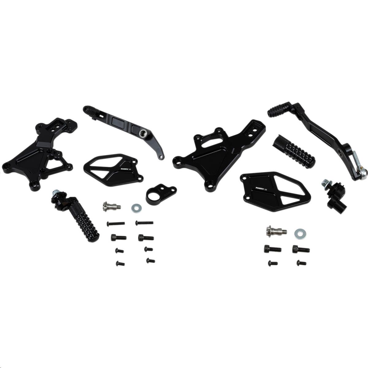 Adjustable Rear Set Version 2 - Black