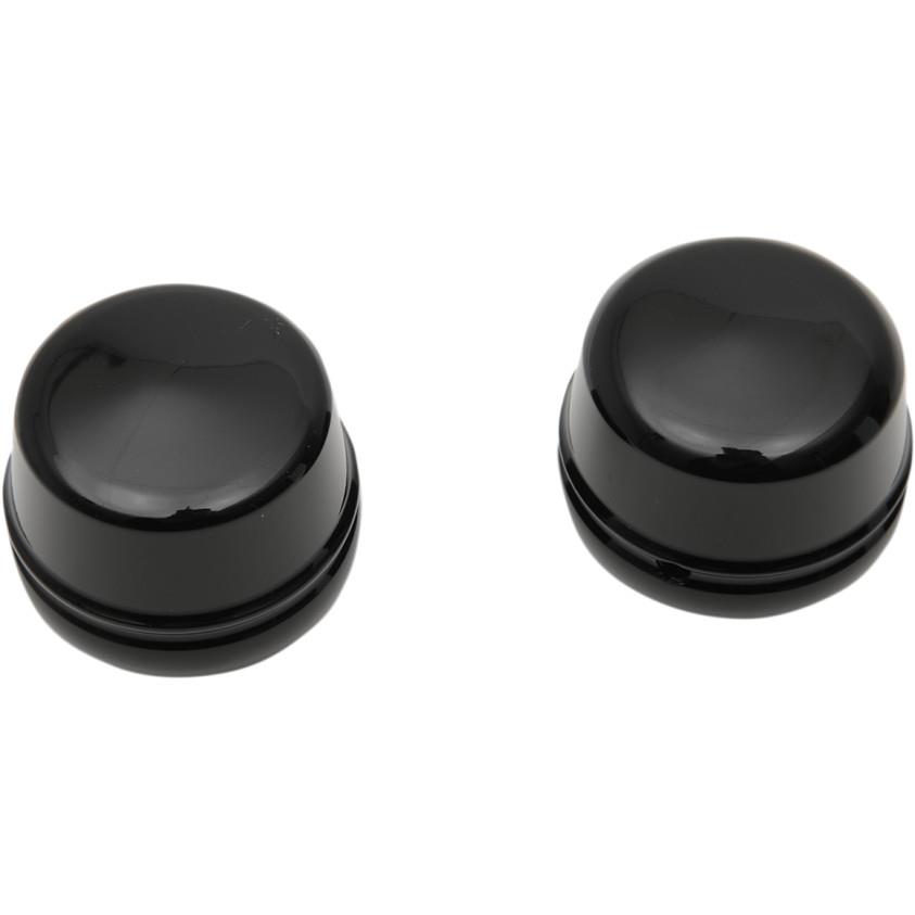 Front Axle Caps - Gloss Black