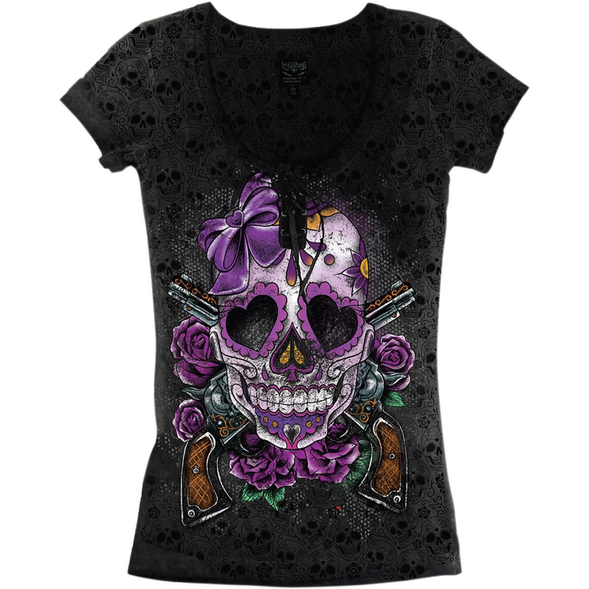 Burnout D.O.D. Gun Womens T-Shirt
