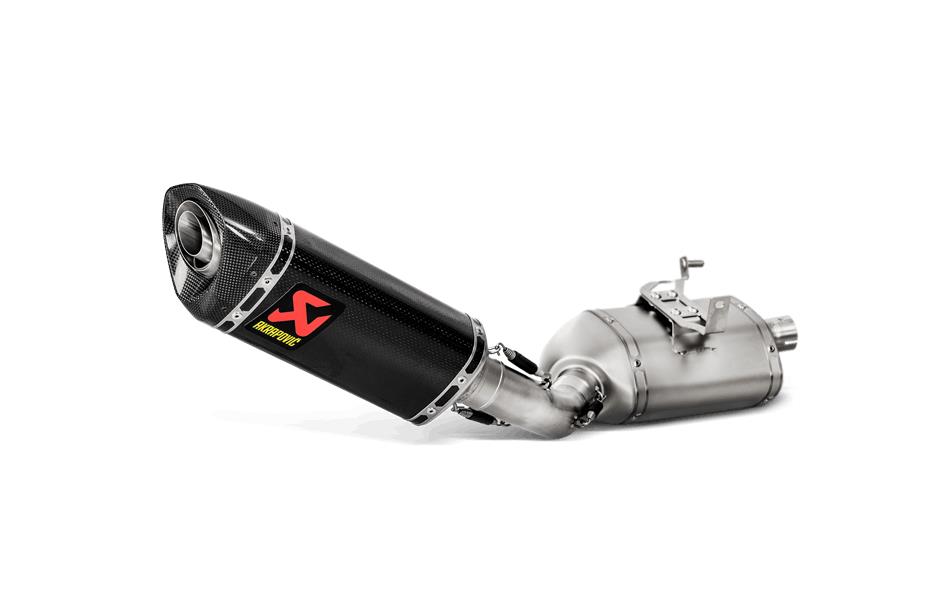 Slip-On Line Exhaust - Carbon Fiber Muffler