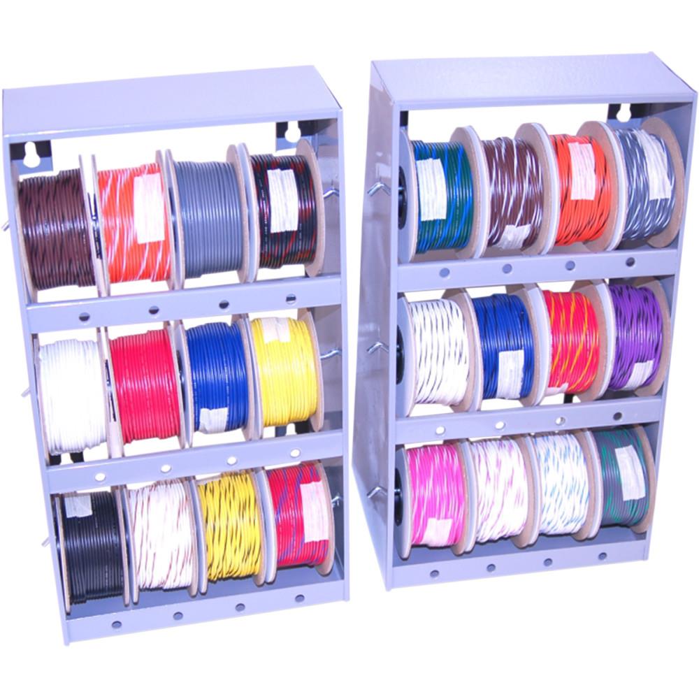 24-Color HD Wire Assortment And Rack Kit