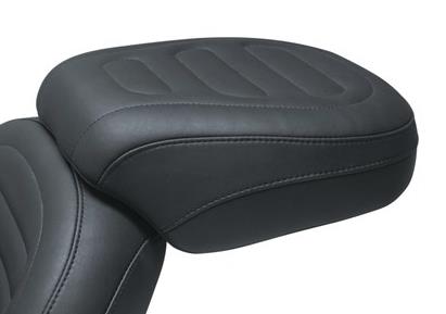 Max Profile Solo Touring Passenger Seat - Trapezoid Stitch