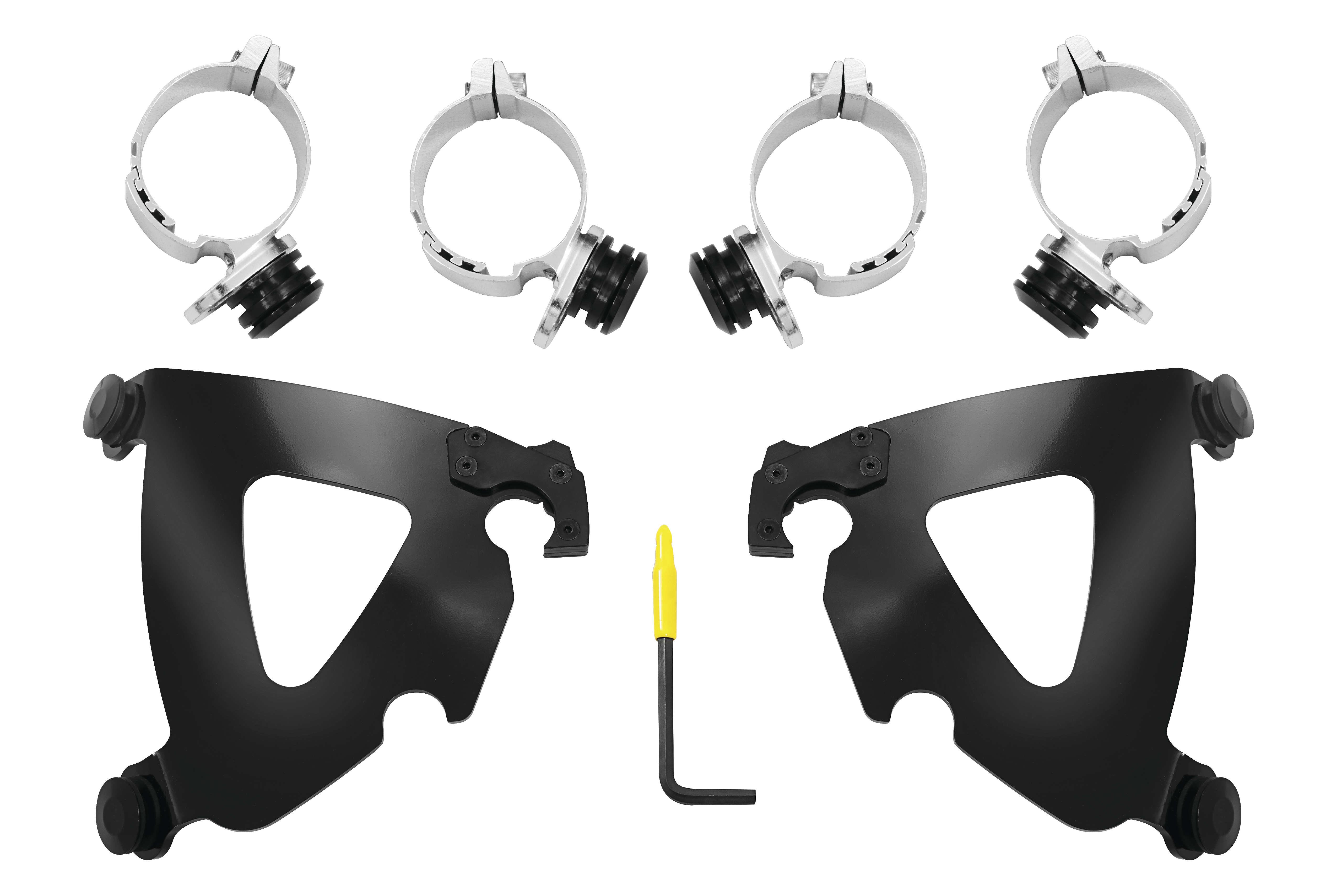 Trigger Lock Mount Kit for Road Warrior Fairing - Black