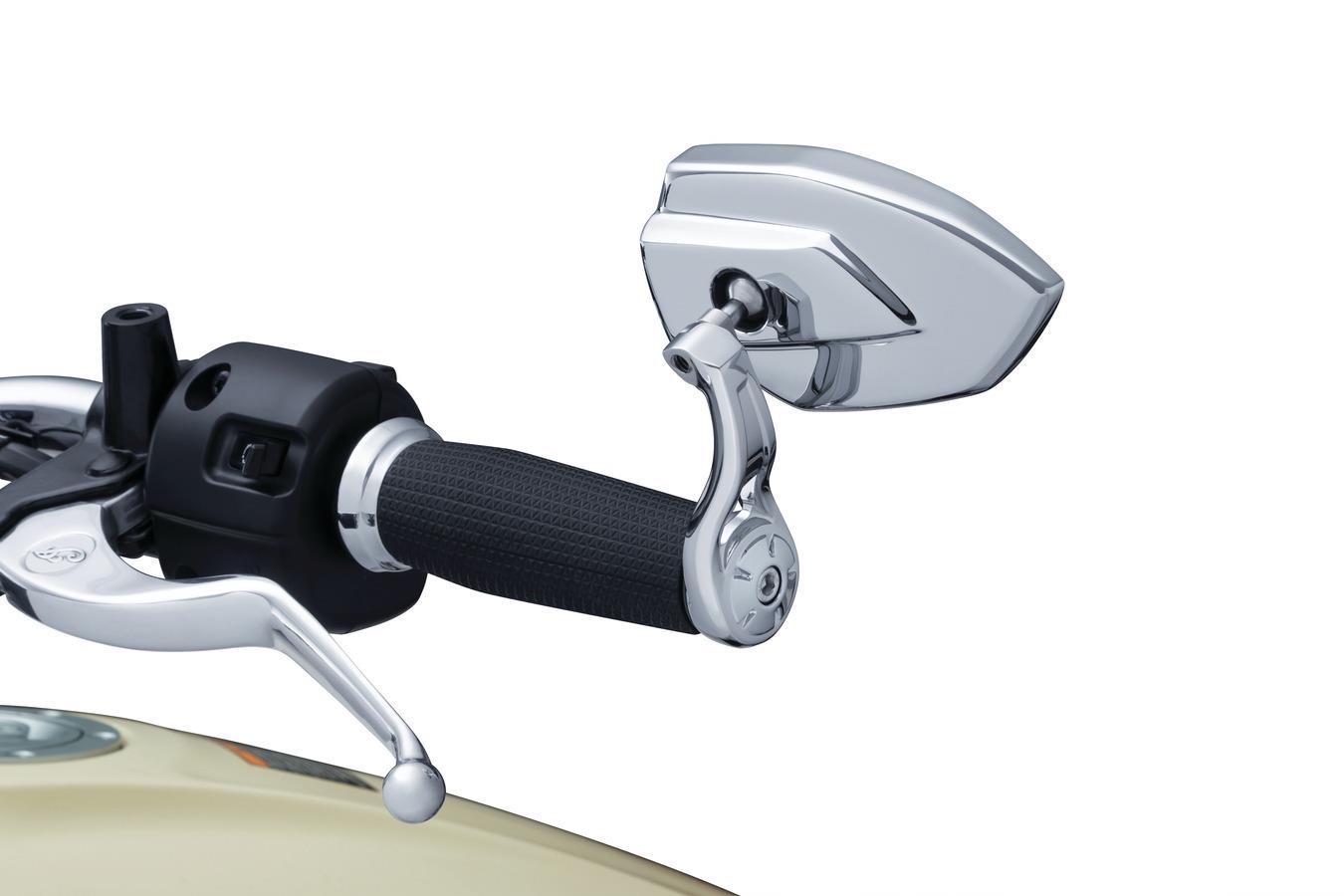 Phantom Bar End Mirrors - Chrome - Pair