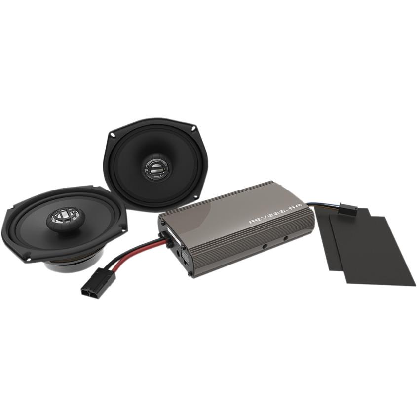 225 Watt Amp/Front Speaker Kit - 5 1/4in.
