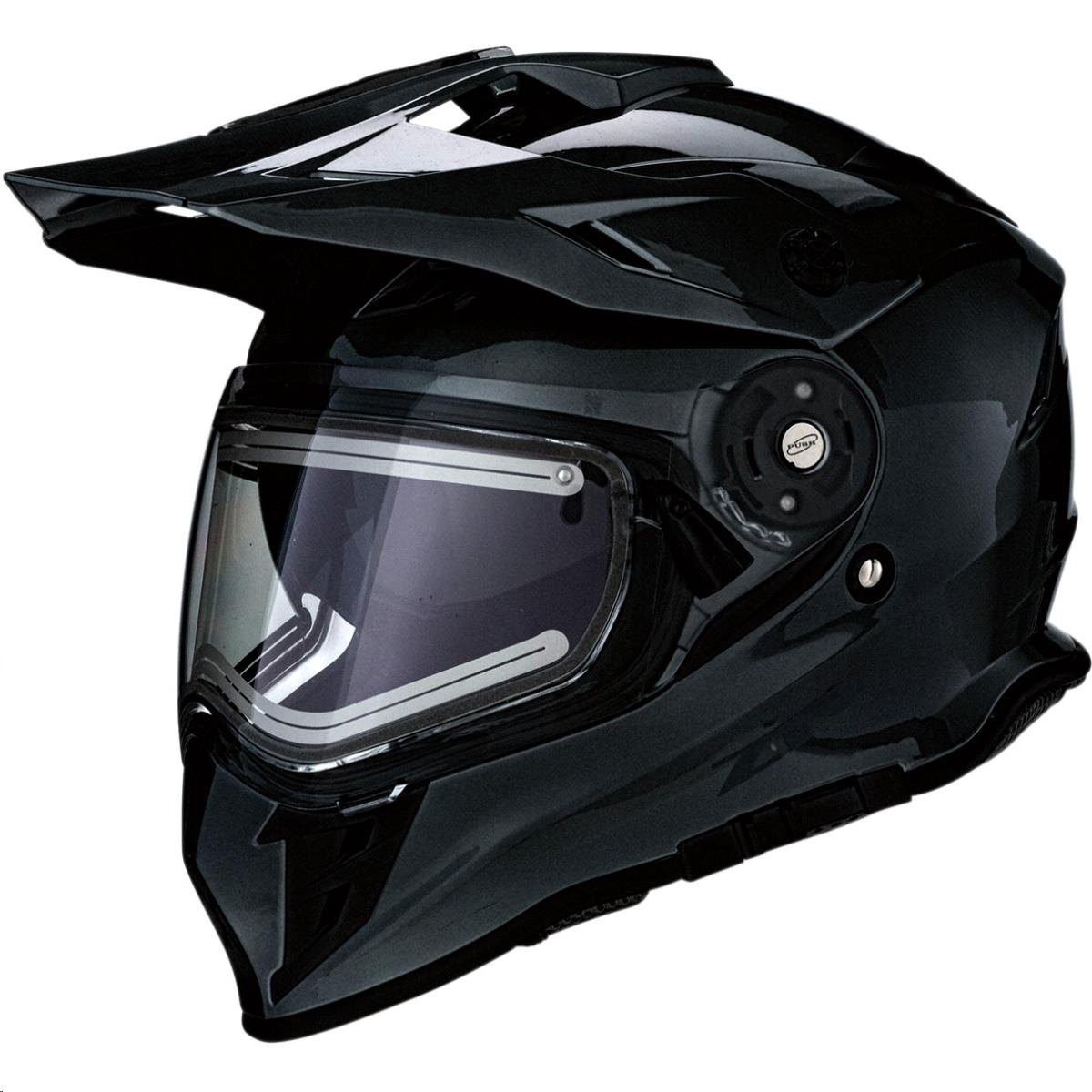 Range Solid Snow Helmet with Electric Shield