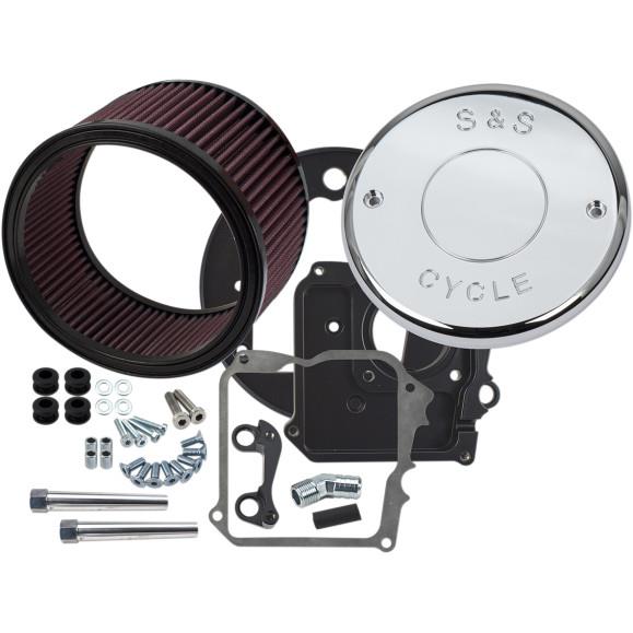 Air Cleaner Kit with Cover - S&S Logo Cover