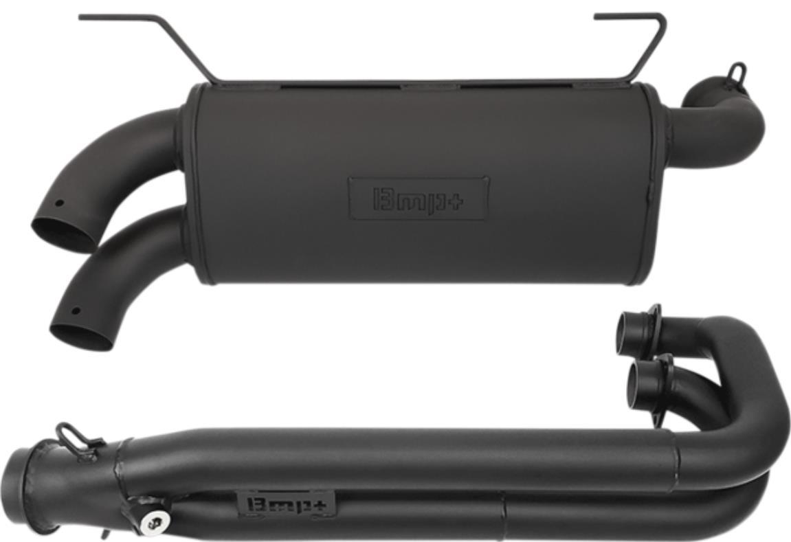 Double Barrel 2-Into-1 Full System - Ceramic Black