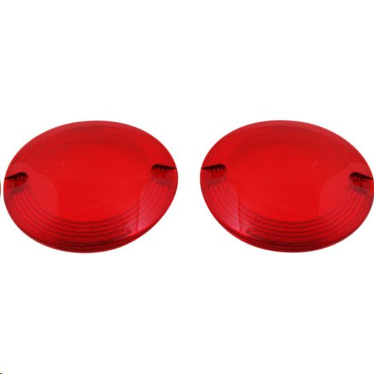 Probeam Flat Turn Signal Lenses - Red