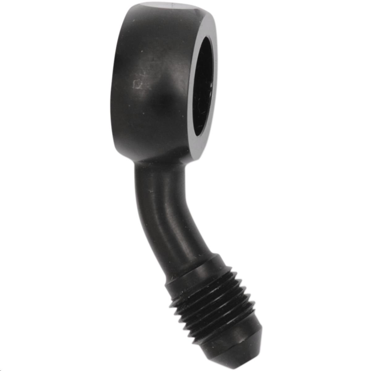 12mm Banjo x AN-3 Brake Line Fitting - 35deg. - Black
