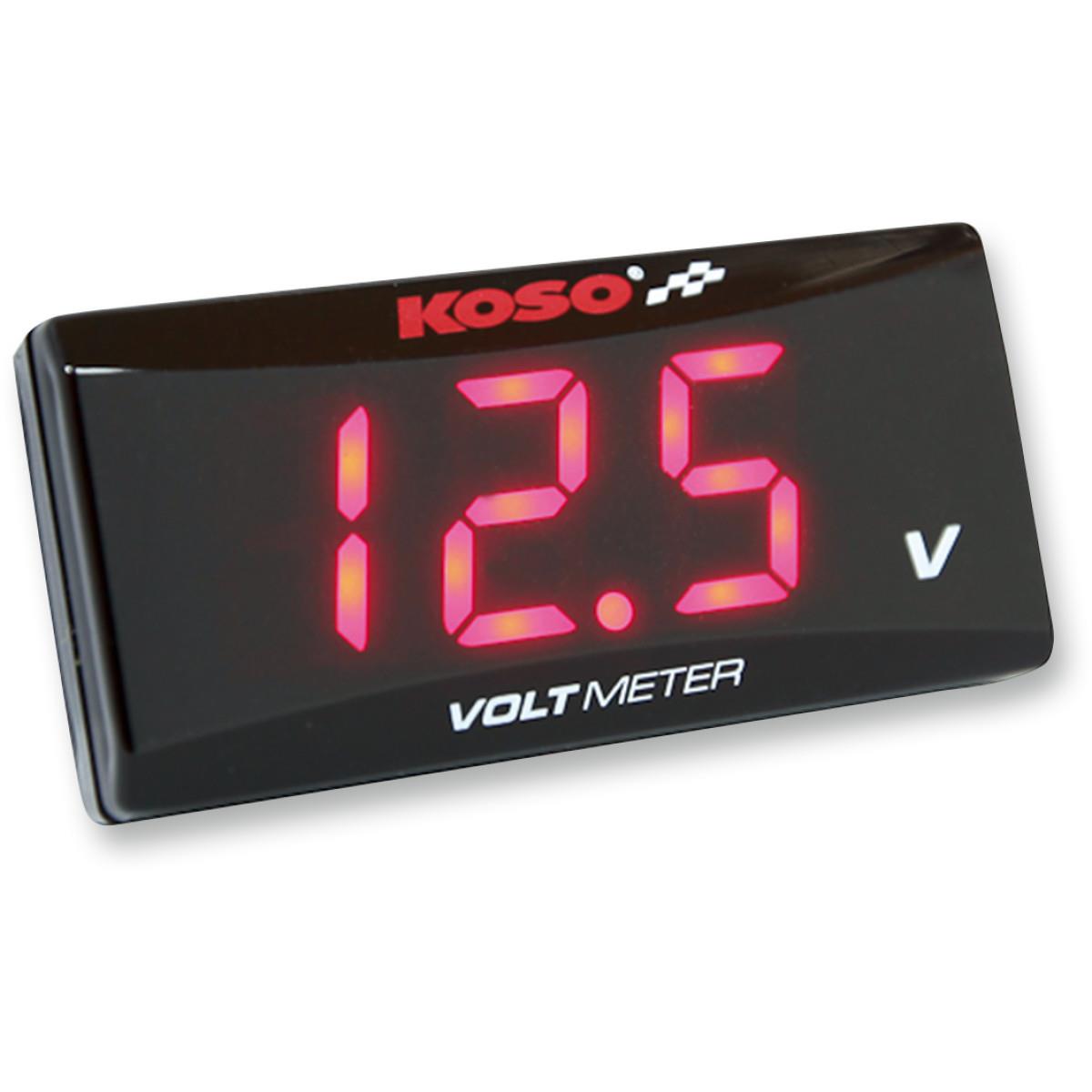 Super Slim Volt Meter - 2.22in. W x 1.06in. H x .43in. D