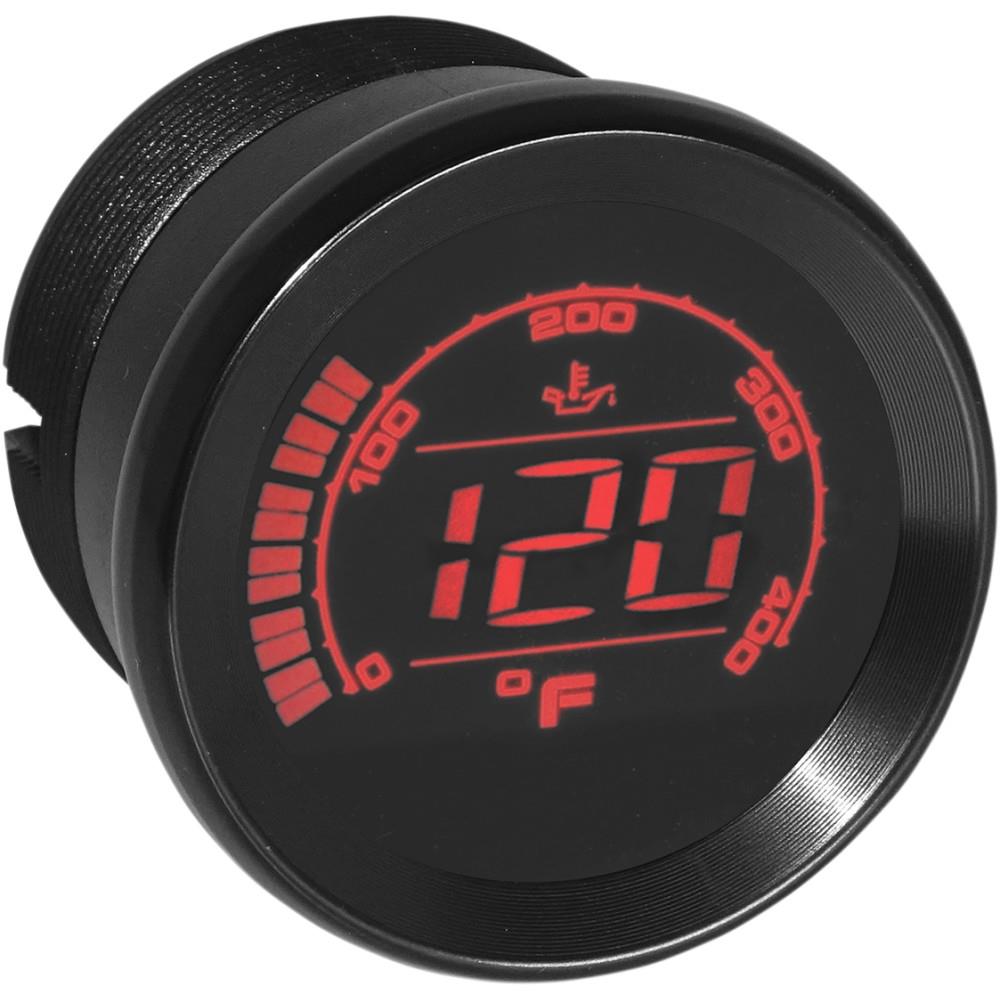 Oil Temperature Gauge - Black - 2in
