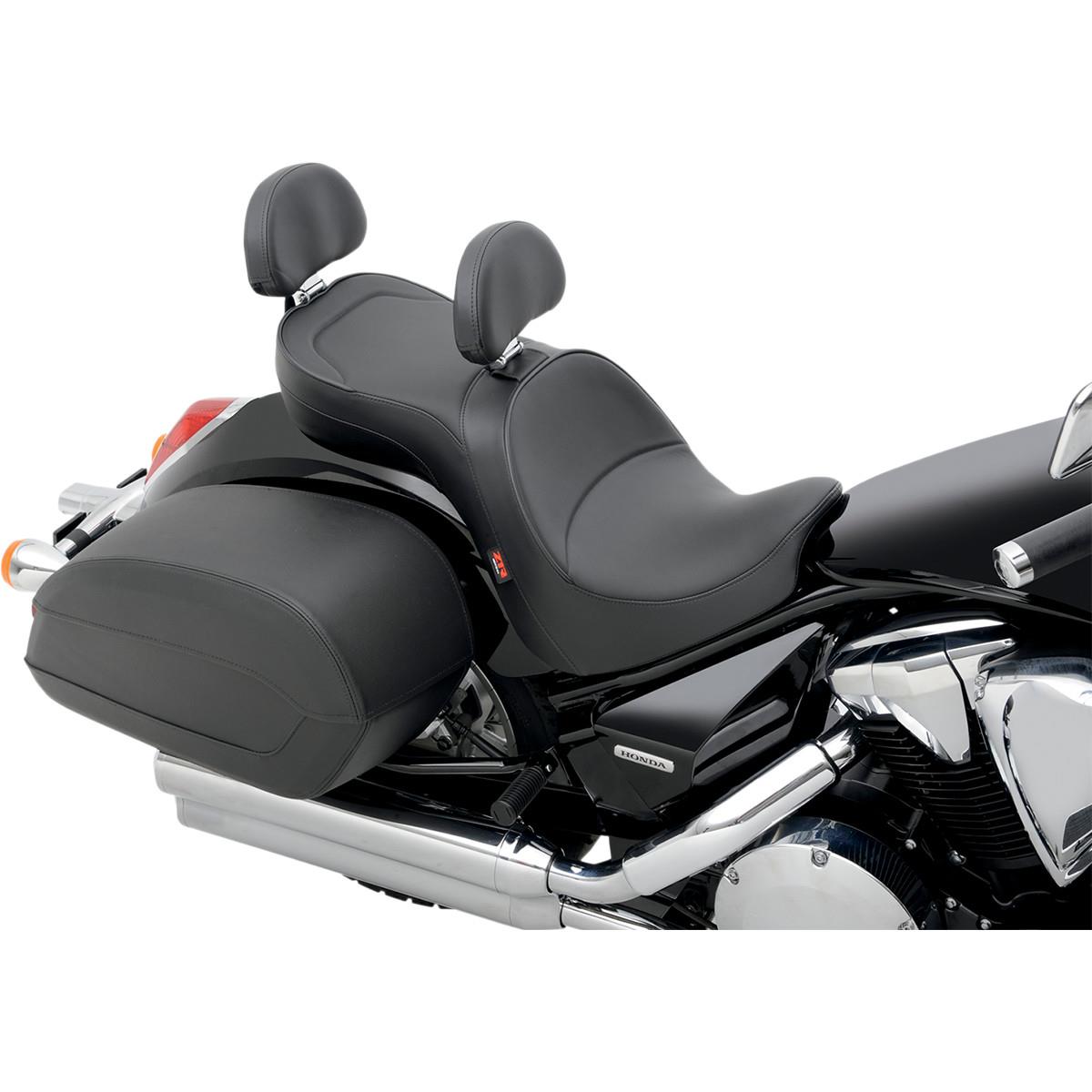 Low-Profile Double-Bucket Seat with Dual Backrest - Mild Stitch