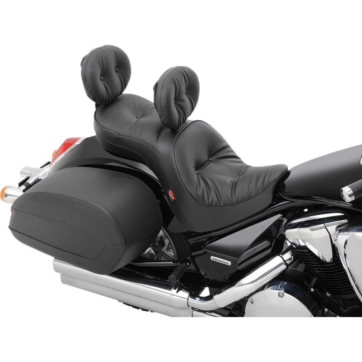 Low-Profile Double-Bucket Seat with Dual Backrest - Pillow