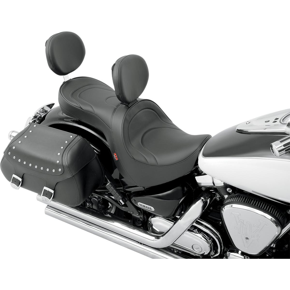 Low-Profile Double-Bucket Seat with Dual Backrest - Mild Stitch