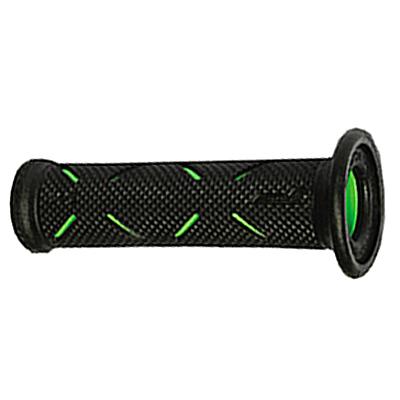 717 Two Color Dual Density Grips Grip - Green/Black