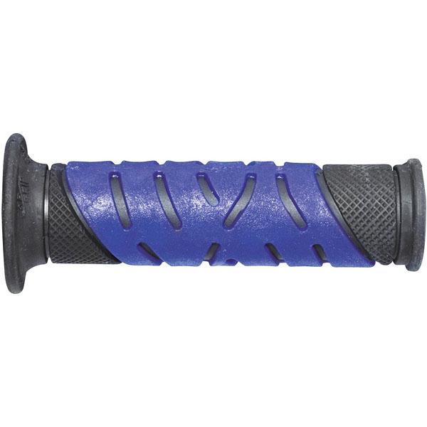 719 Dual Density Road Grips Open End - Black/Blue