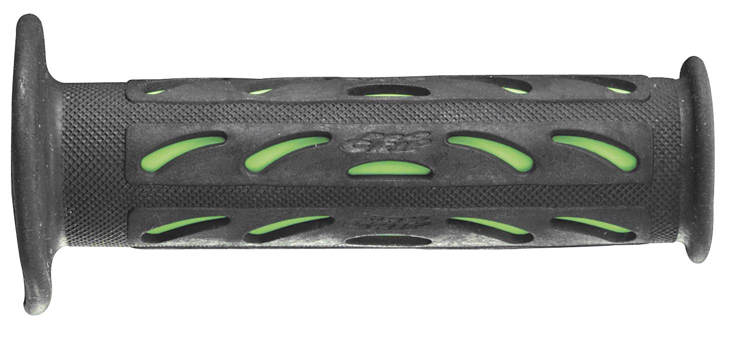 724 Dual Density Road Grips - Black/Green