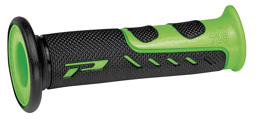 725 EVO Molded Gel Grips - Black/Green