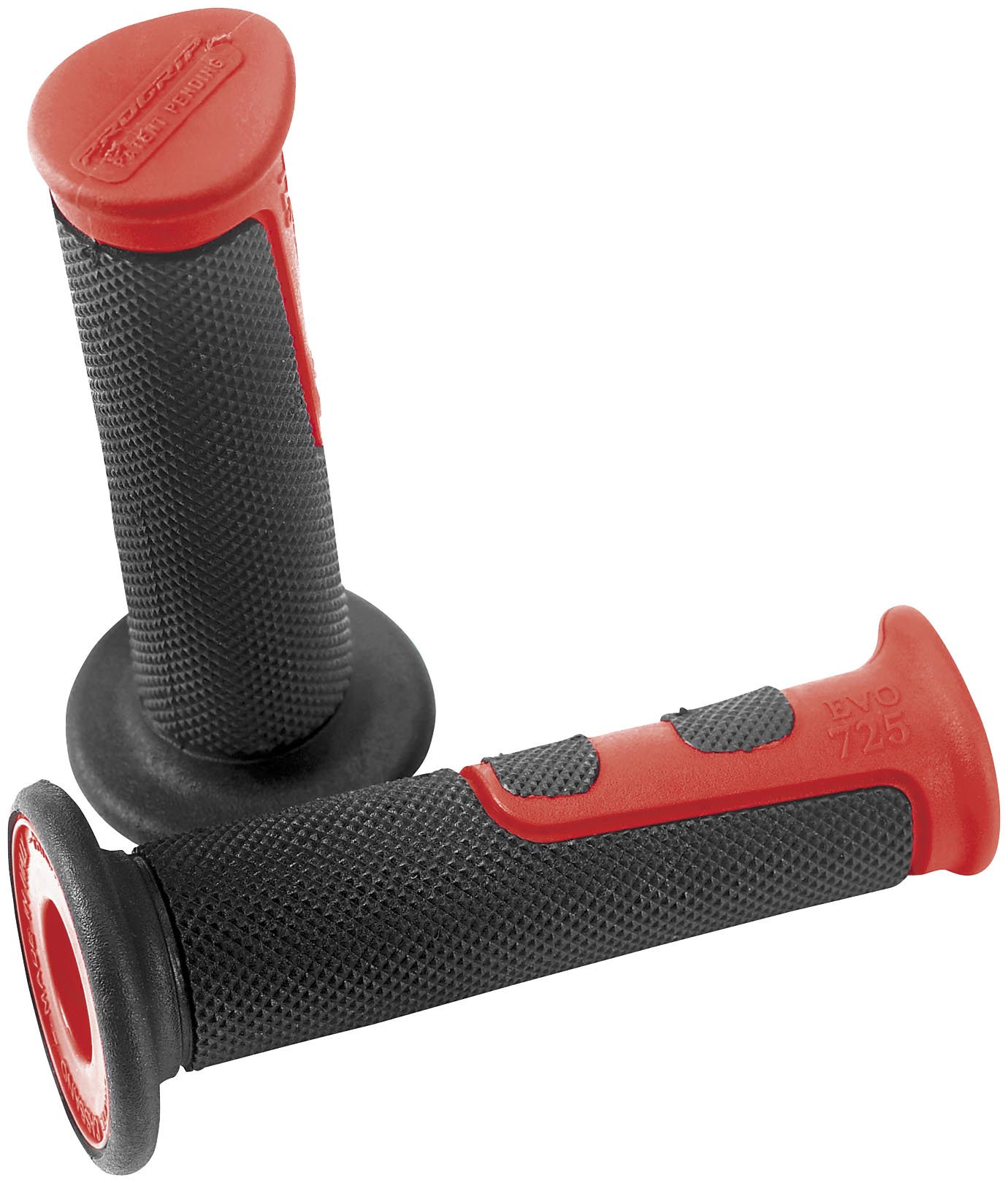725 EVO Molded Gel Grips - Black/Red