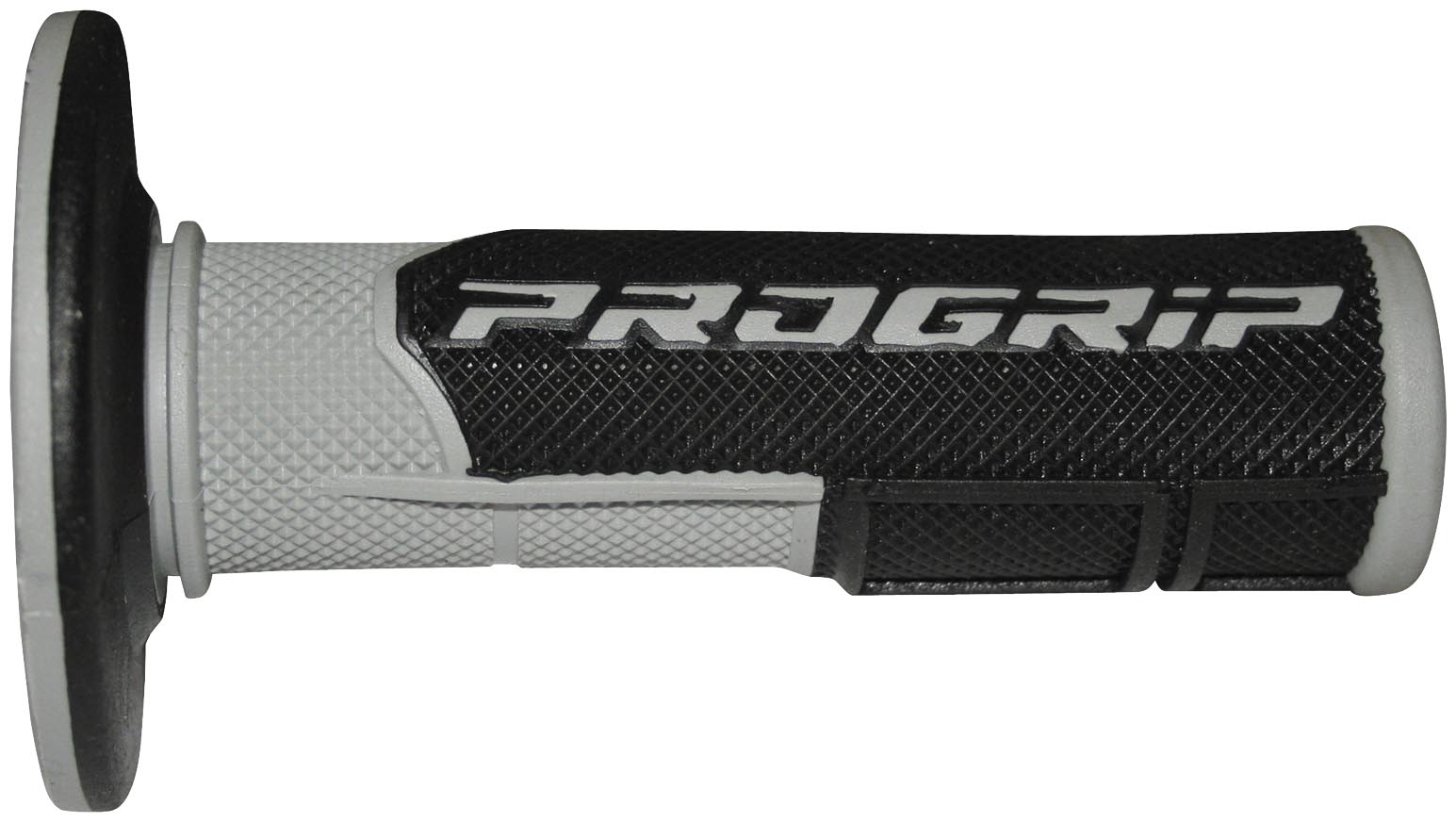 801 Hybrid Duo-Density Cross Grips - Black/Gray