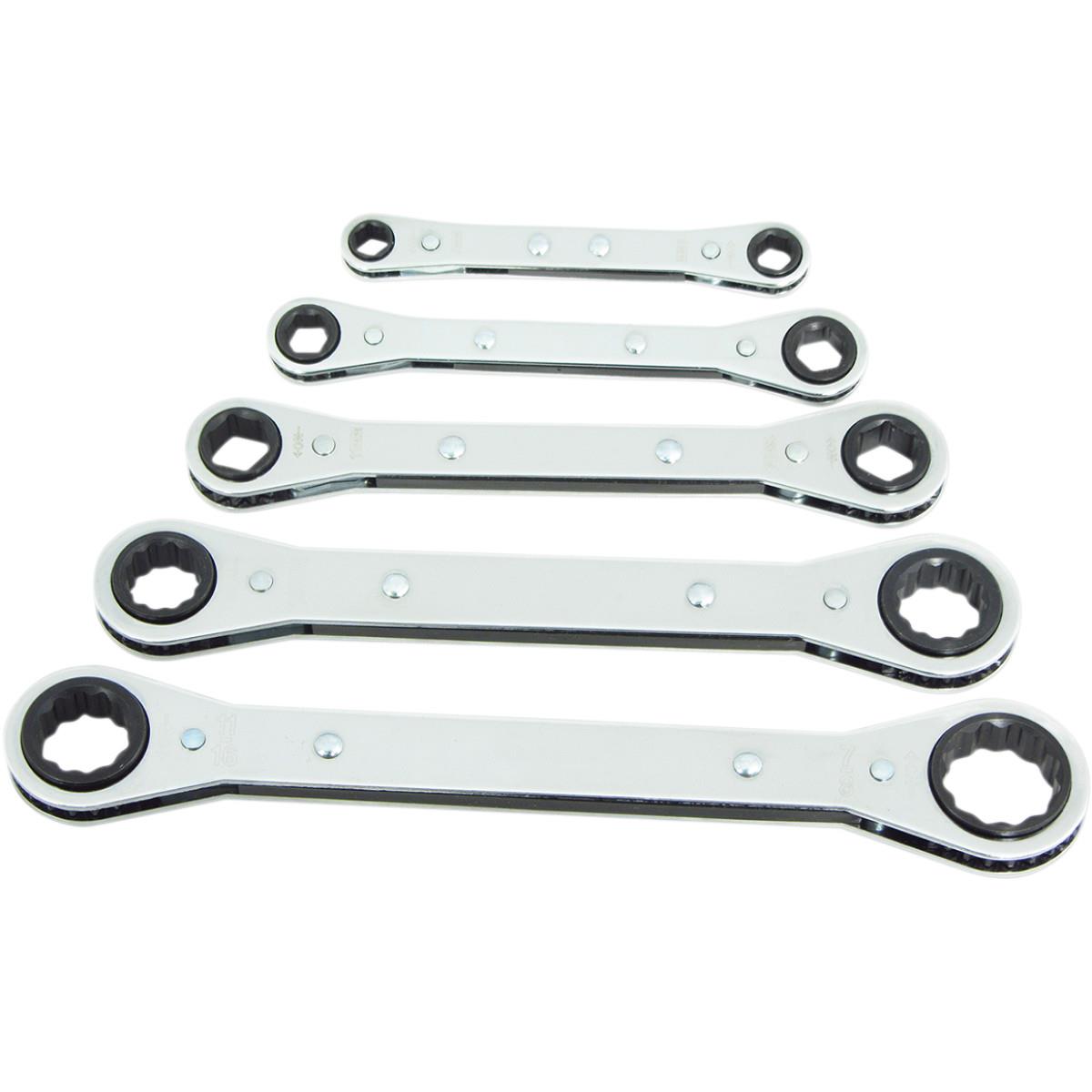 5-Piece Metric Flat Wrench Set