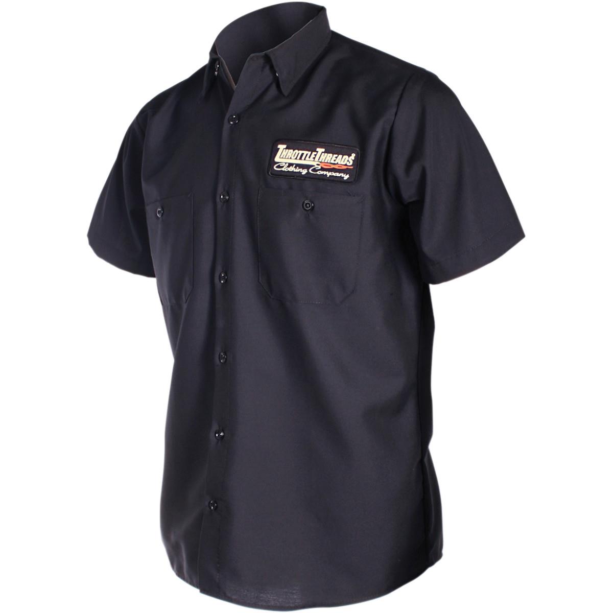 Throttle Threads Sugarskull Short-Sleeve Shirt