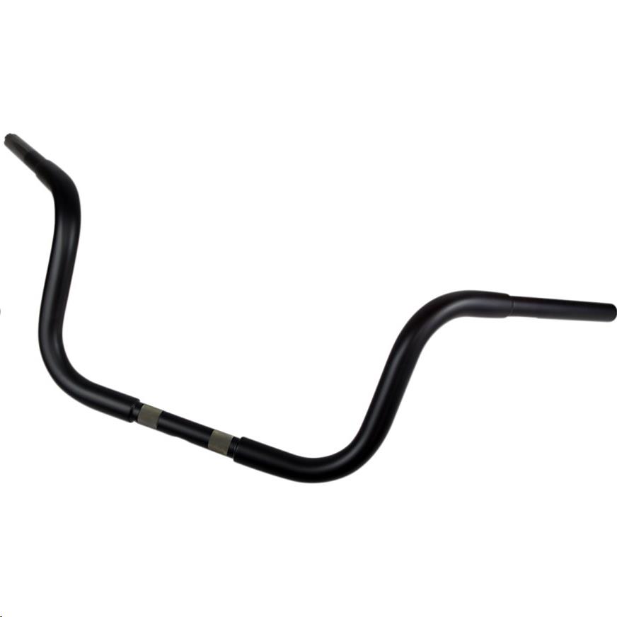 1-1/4in. Buffalo Bagger Style Ape Hanger Handlebar - Flat Black