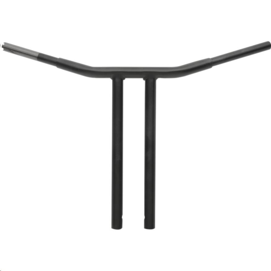 1-1/4in. Buffalo T-Bar w/Straight Risers - 16in. - Flat Black