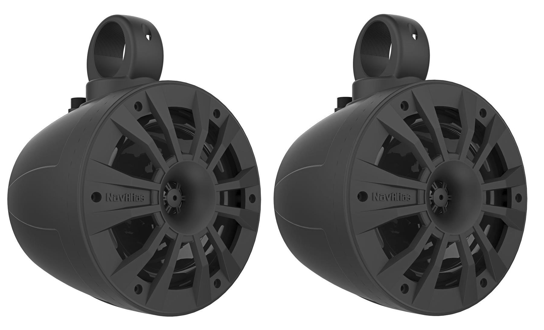 Amplified 6.5in. Roll Cage Speakers - Pair