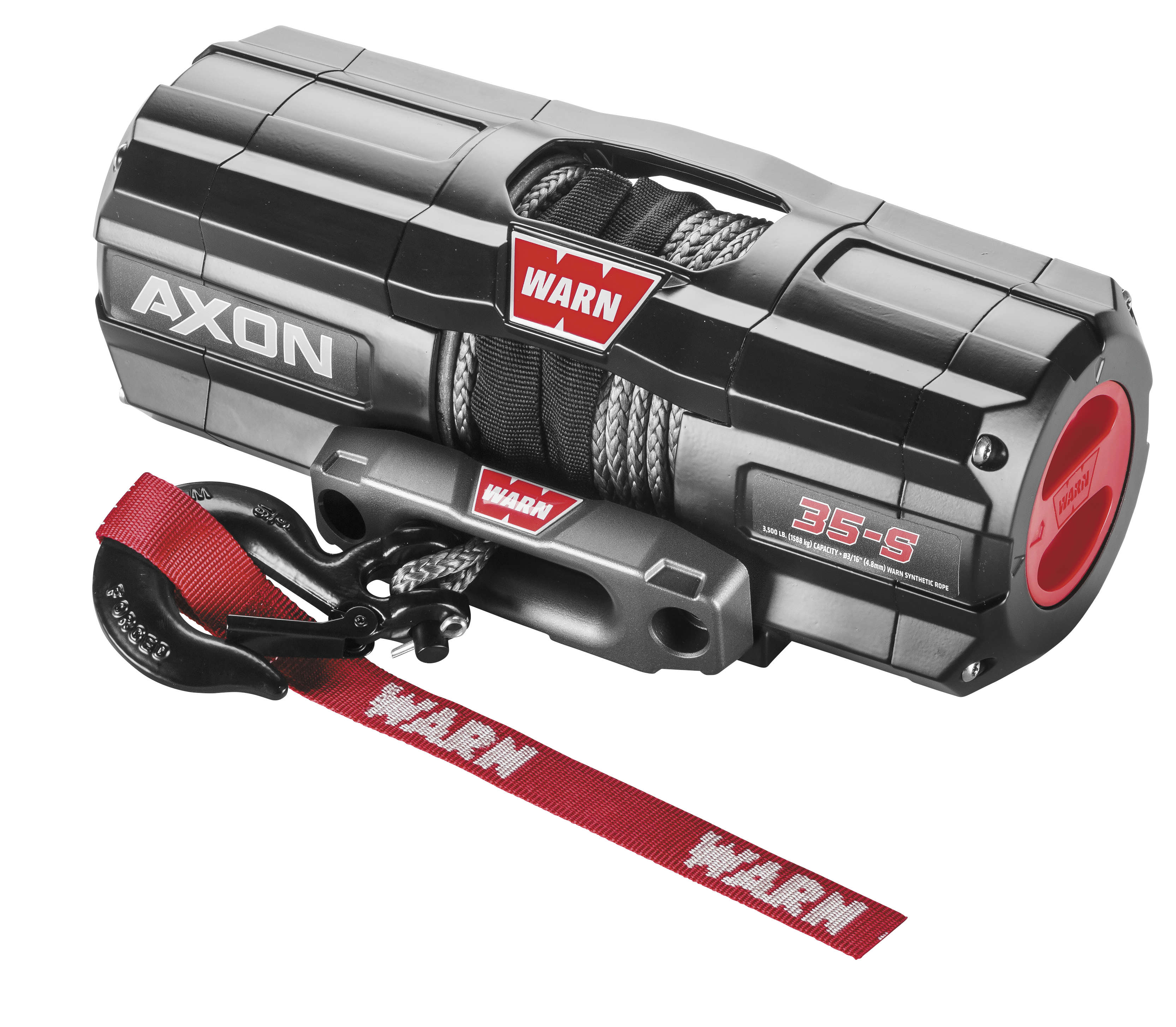 AXON 3500-S Winch with Synthetic Rope
