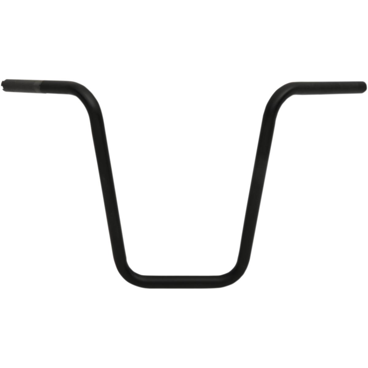 1in. Narrow Ape Hanger Handlebar - 16in. - Flat Black