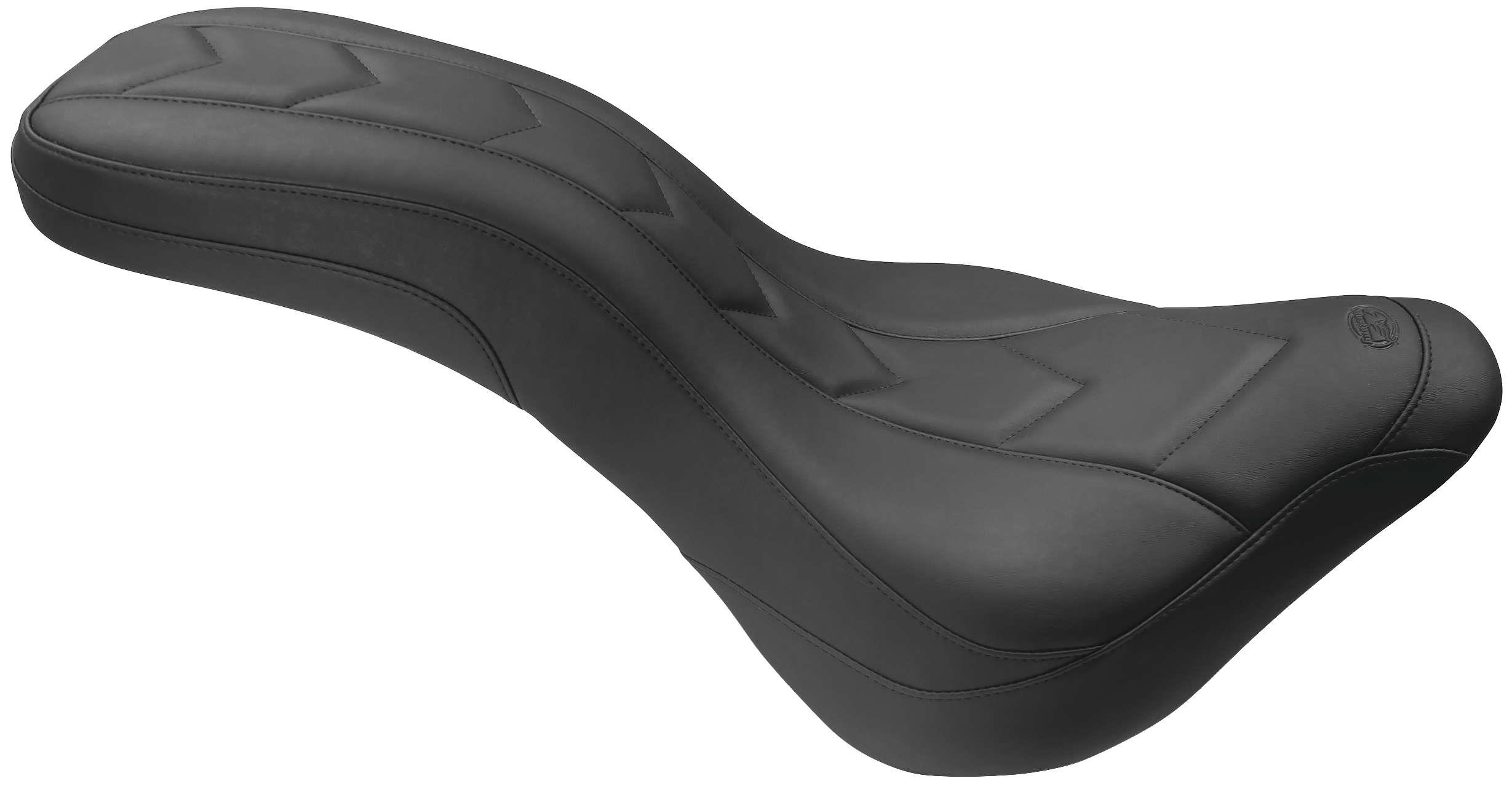 Daytripper One-Piece Seat - Black with Apex Stitch