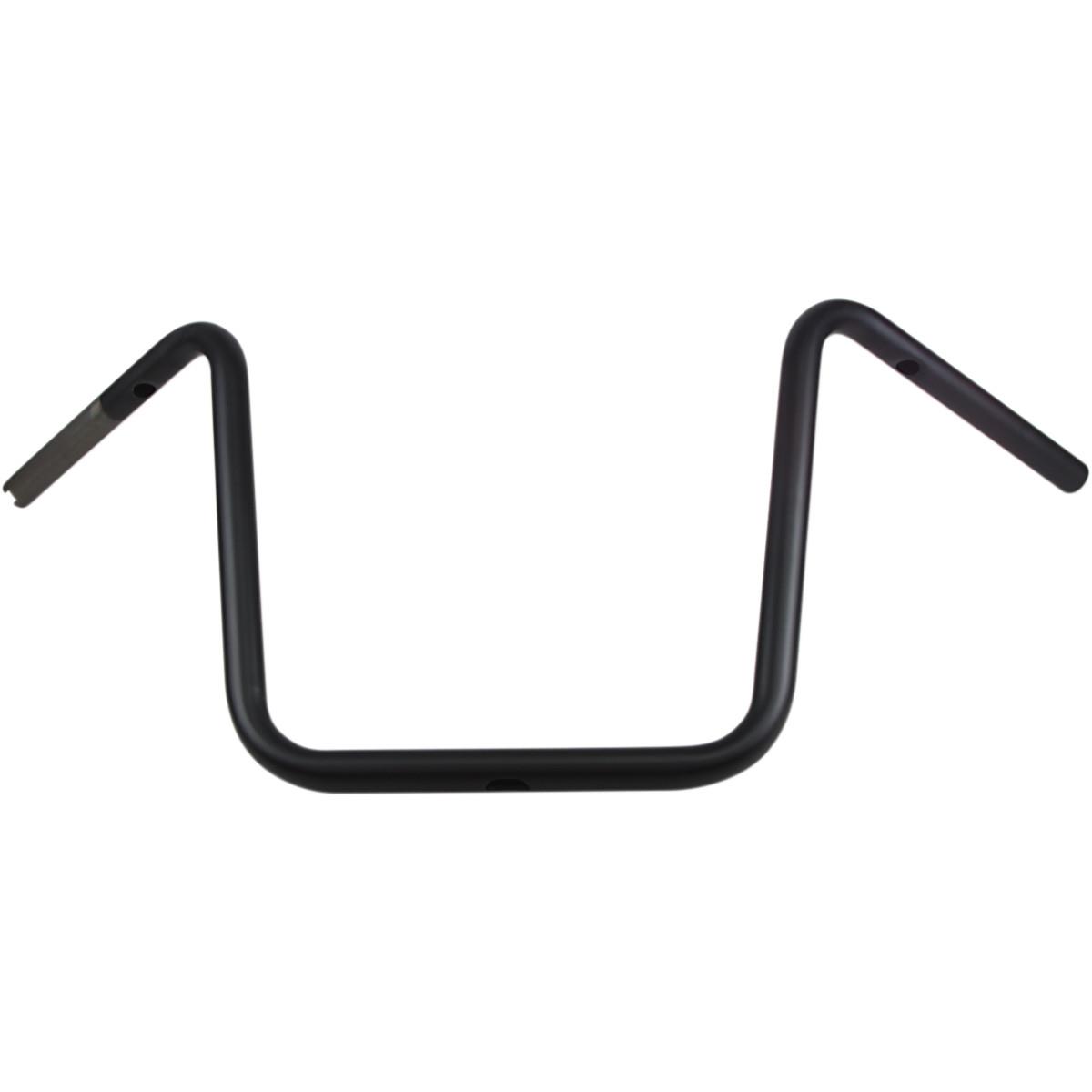 1in. Ape Hanger Handlebar - 14in. - Flat Black