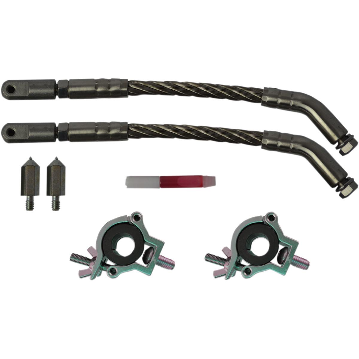 Performance Ice Scratchers with A-Arm Mounts - Long Carbide - 15in.