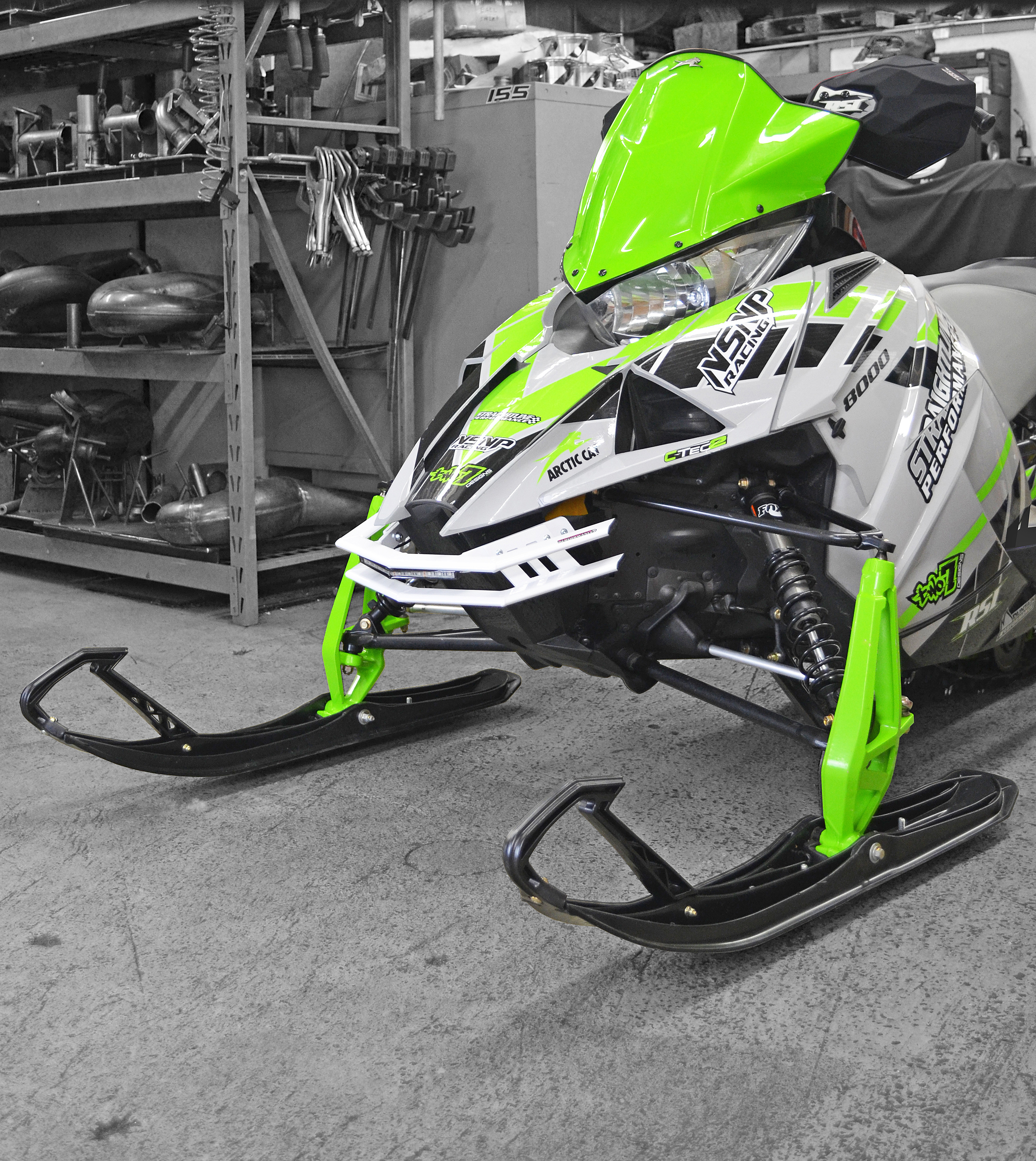 Sport Aluminum Front Bumper - Black