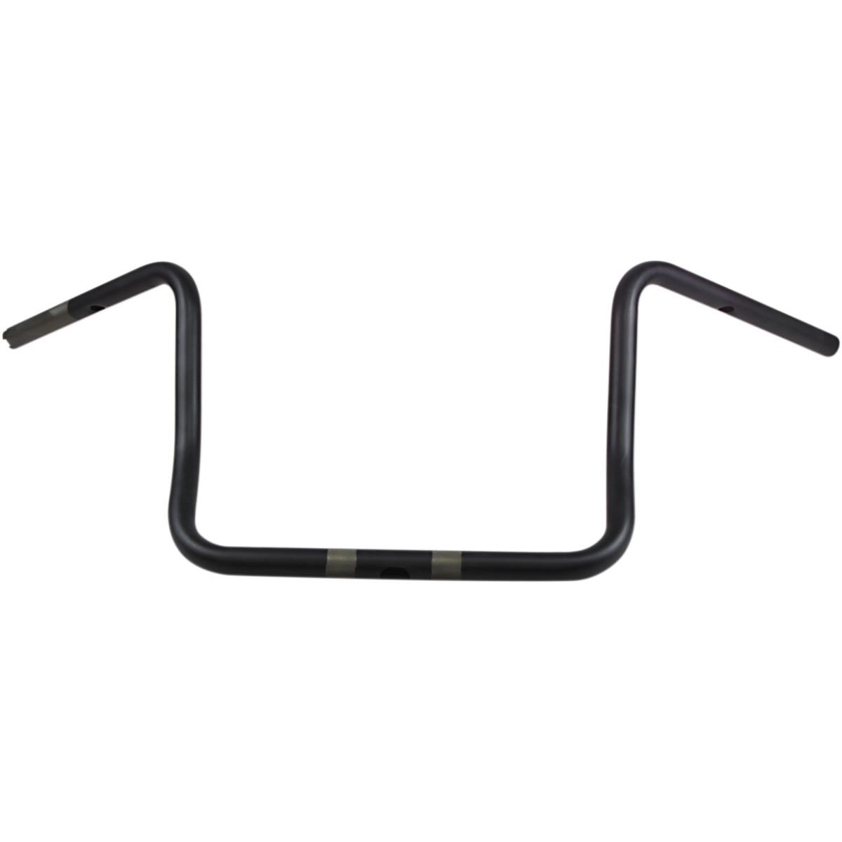 1in. Ape Hanger Handlebar - 13in. - Flat Black
