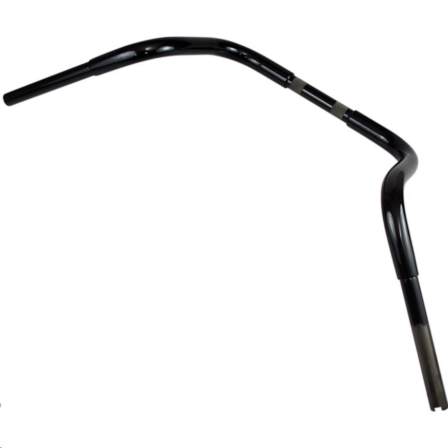 1-1/4in. Buffalo Bagger Style Ape Hanger Handlebar - Gloss Black