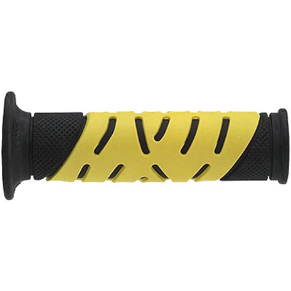 719 Dual Density Road Grips Open End - Black/Yellow