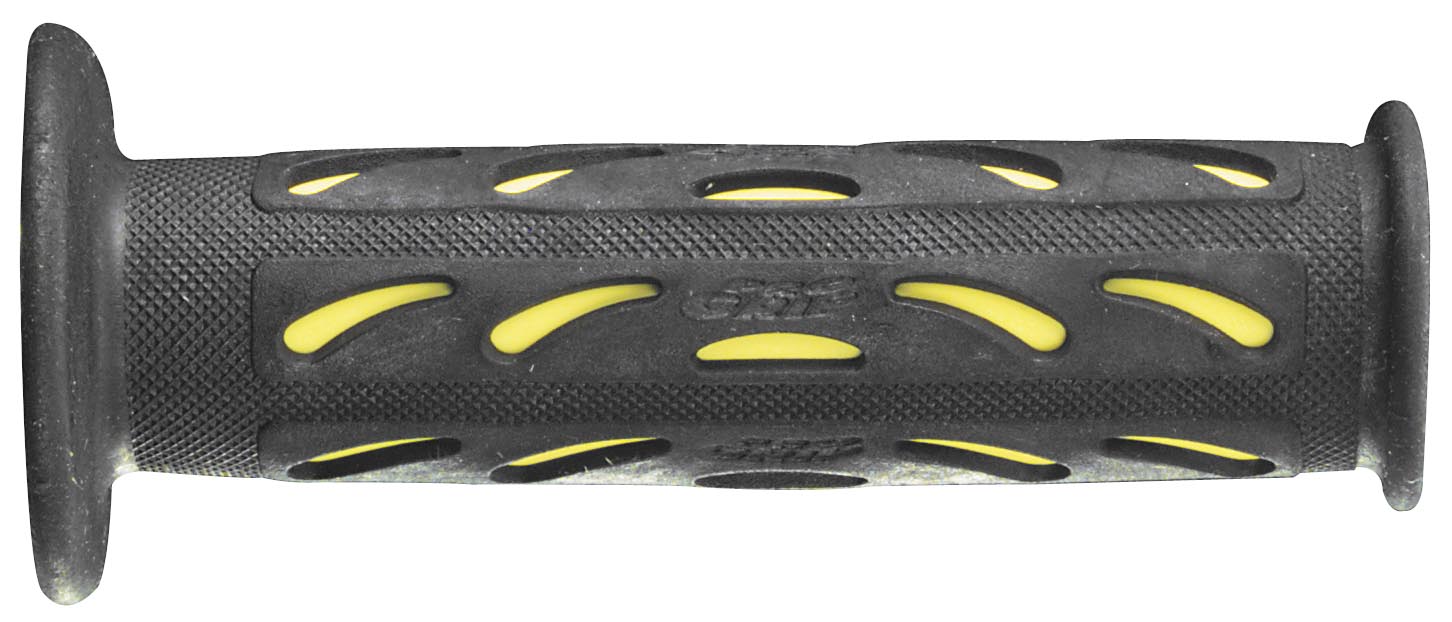 724 Dual Density Road Grips - Black/Yellow