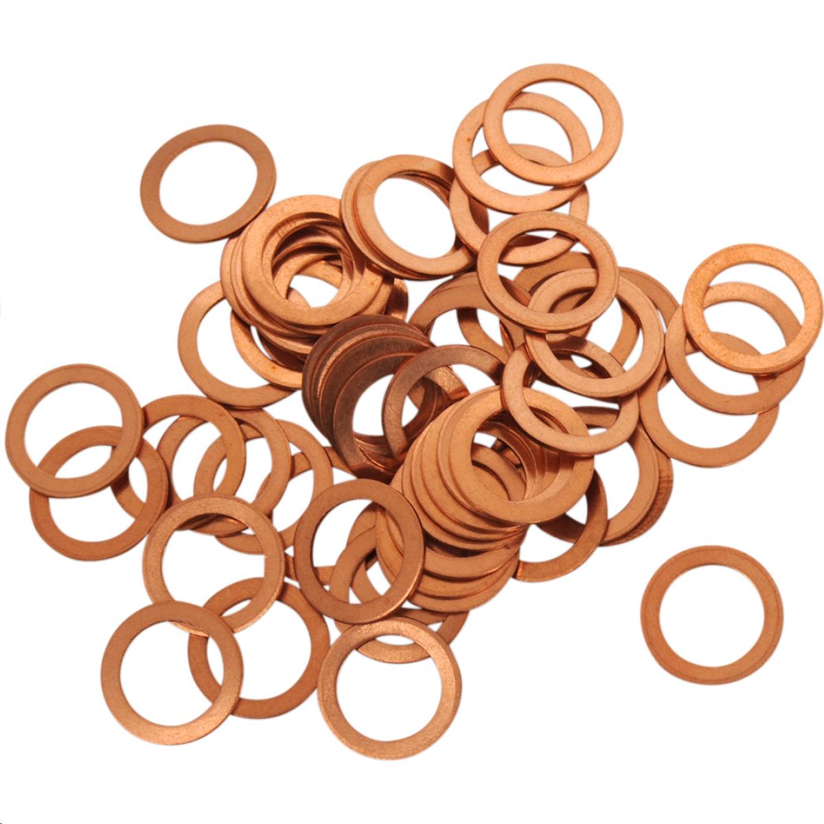 M10 Banjo Washers - Copper - 50pk