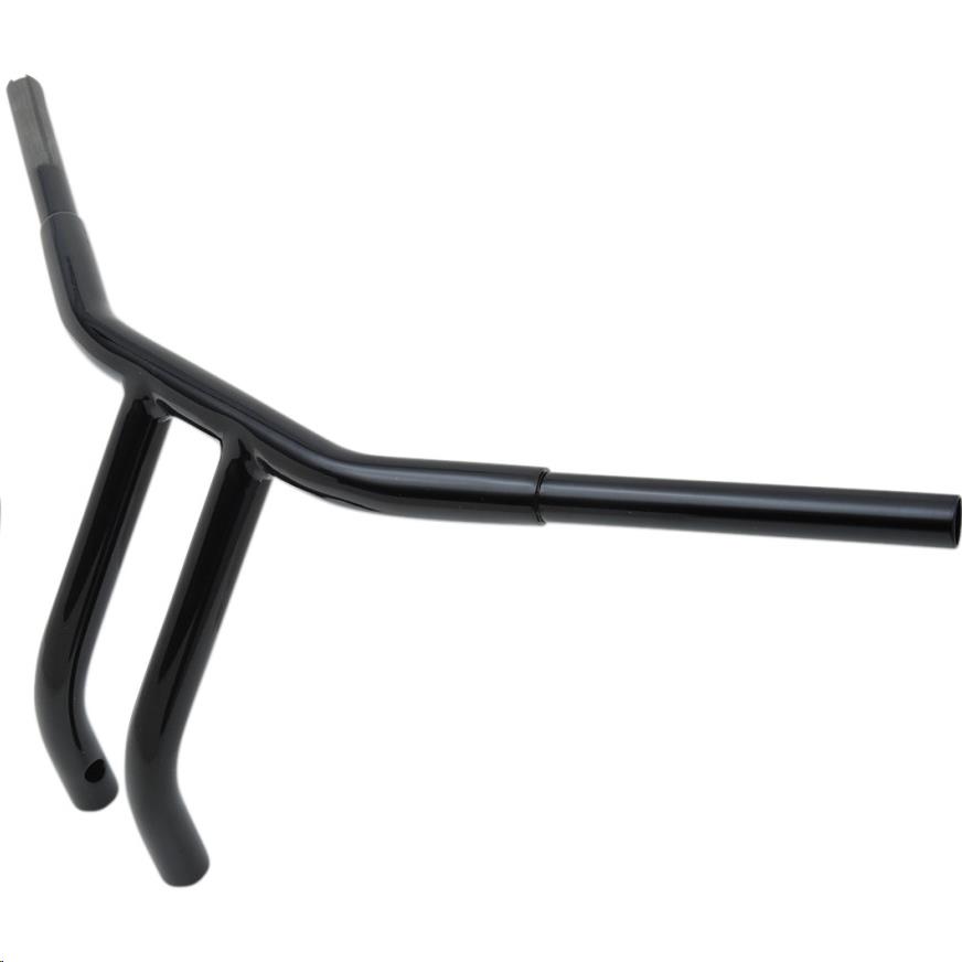 1-1/4in. Buffalo Inverted Riser Drag Bar - Gloss Black