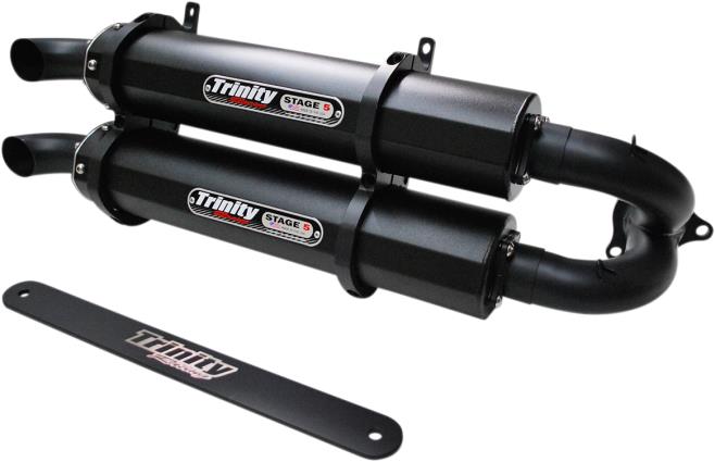 Stage 5 Dual Exhaust System - Cerakote Finish