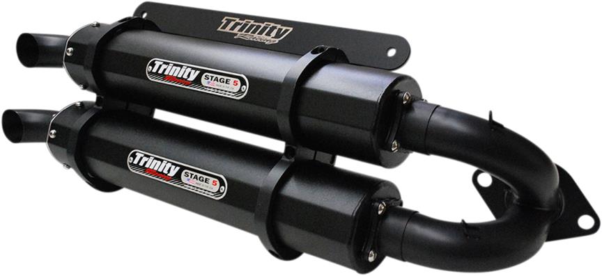 Stage 5 Dual Exhaust System - Cerakote Finish