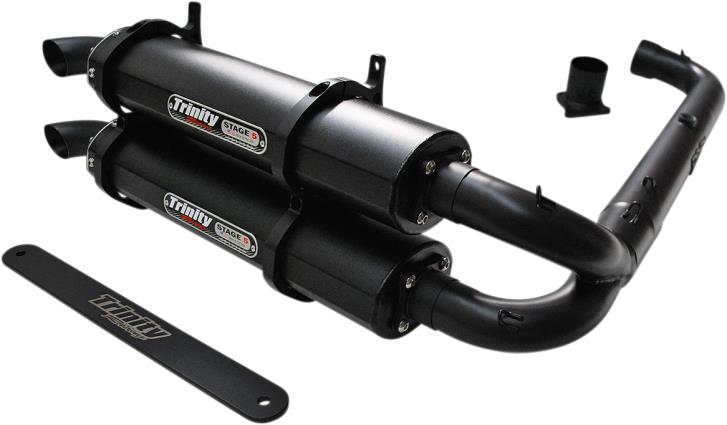 Stage 5 Dual Exhaust System - Cerakote Finish