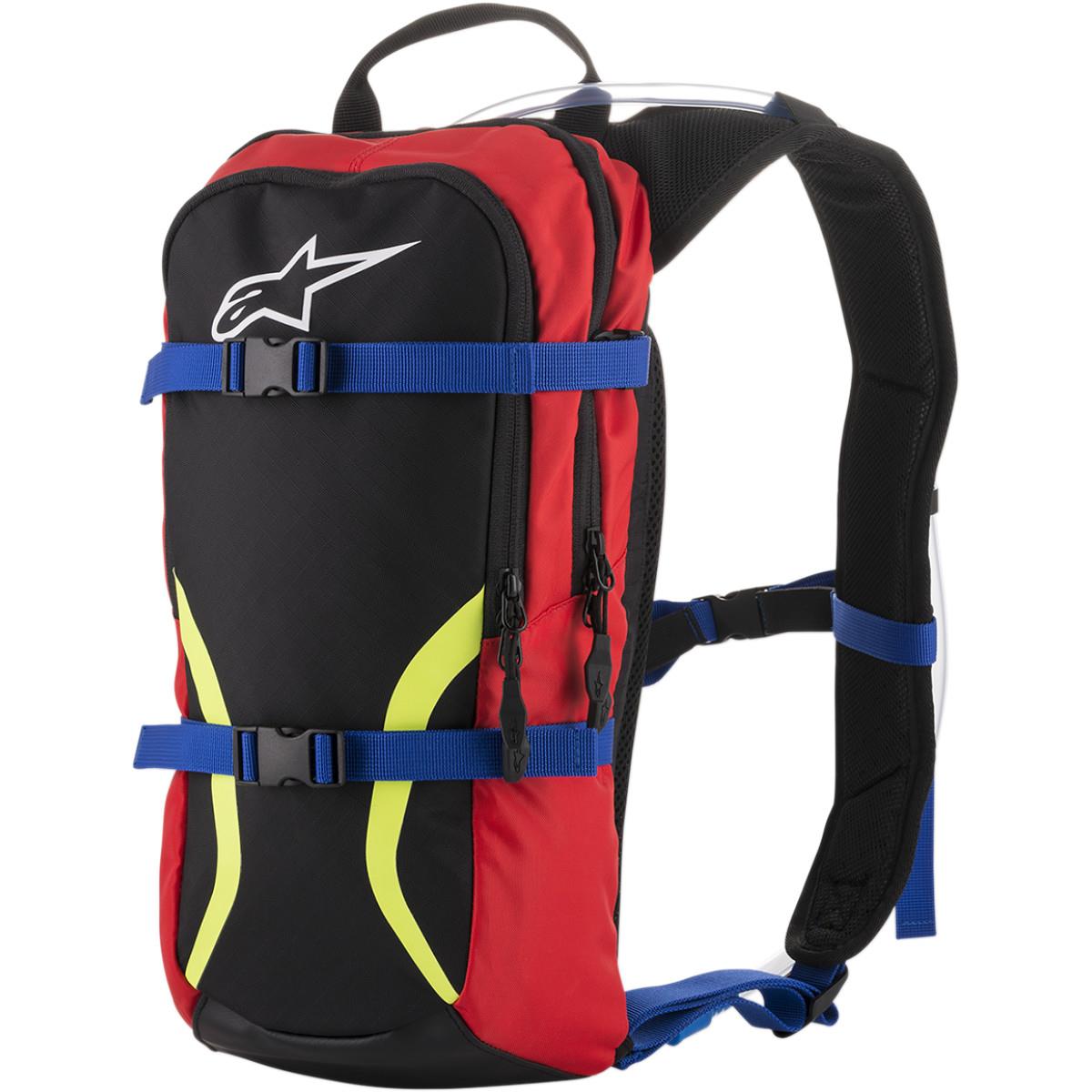 Iguana Hydration Pack - Black/Blue/Red/ Fluorescent Yellow