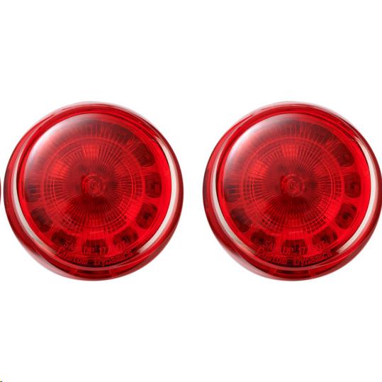 Probeam Bullet Bezel LED Turn Signal Inserts for Models with 1157 Contact Bases - Red