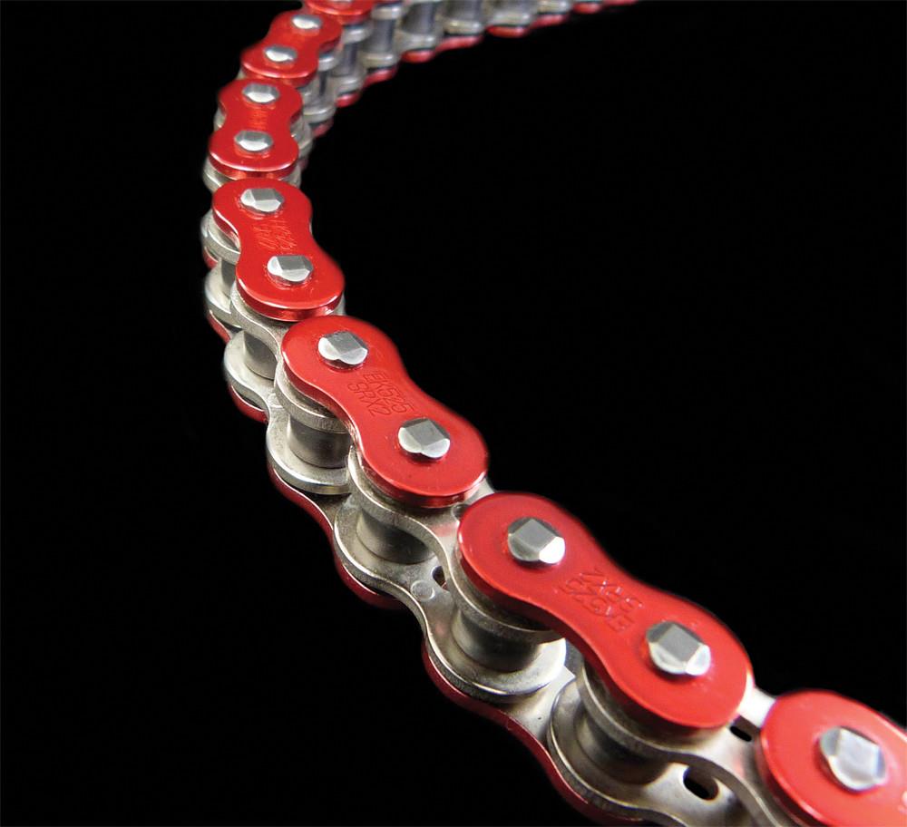 530 ZVX3 Series ZX-Ring Chain - 160 Links - Red