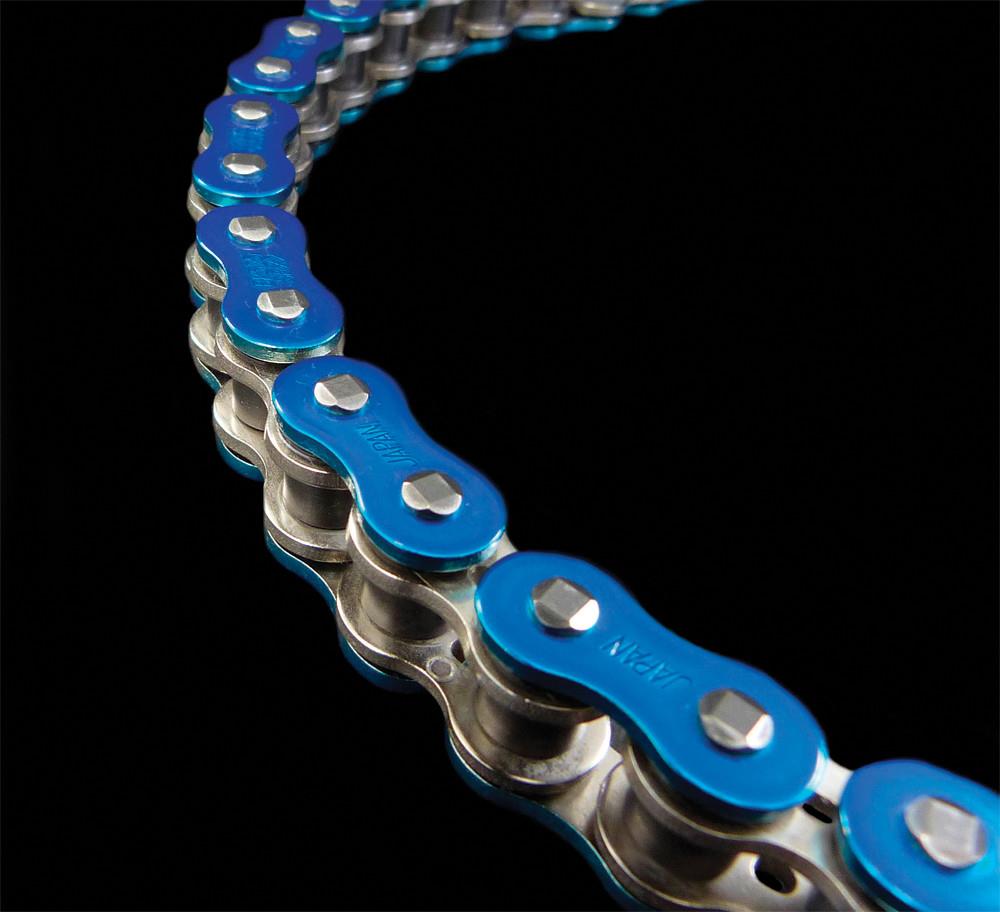 525 ZVX3 Series ZX-Ring Chain - 150 Links - Blue