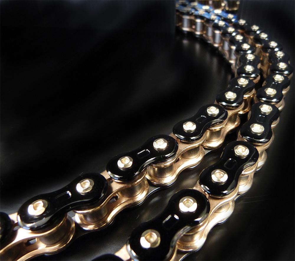 530 Z 3D Premium Chain - 150 Links - Black/Gold